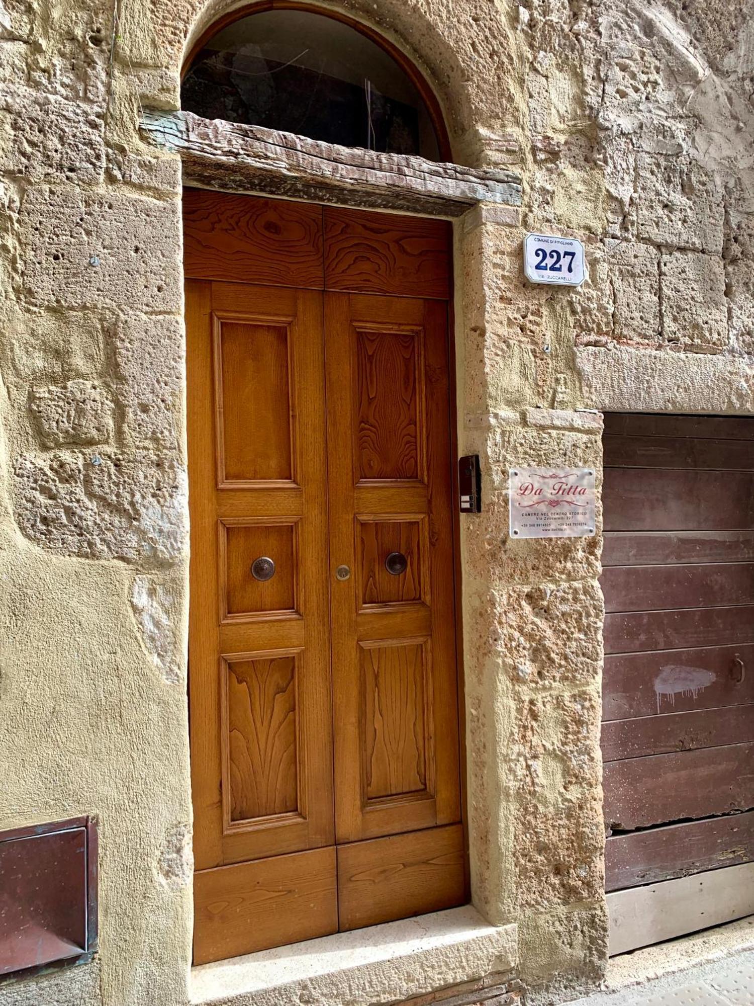 Da Titta Hotel Pitigliano Exterior foto